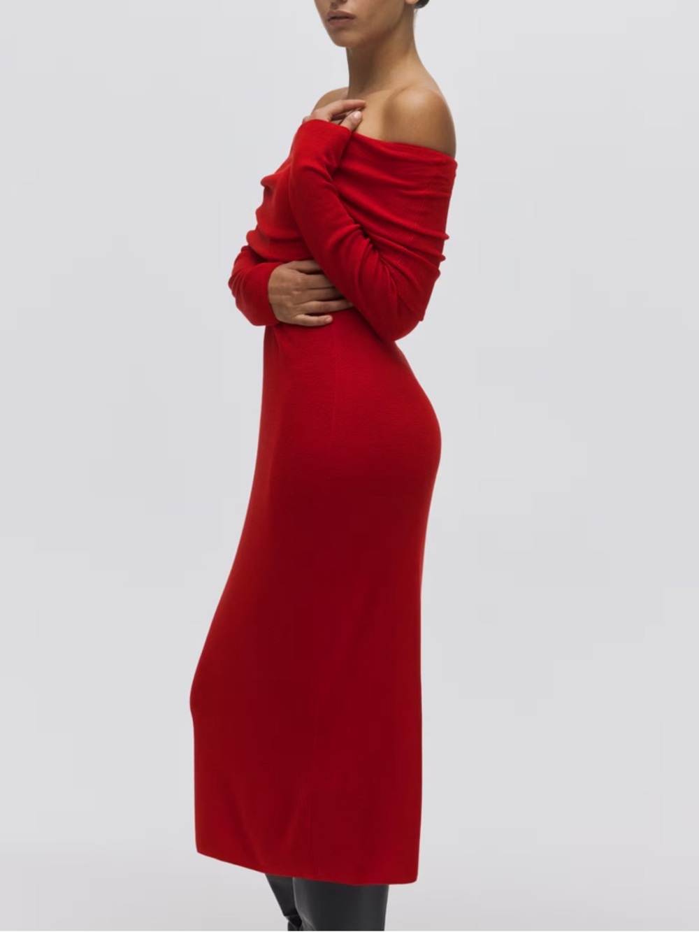 H&M Off-The-Shoulder Dress